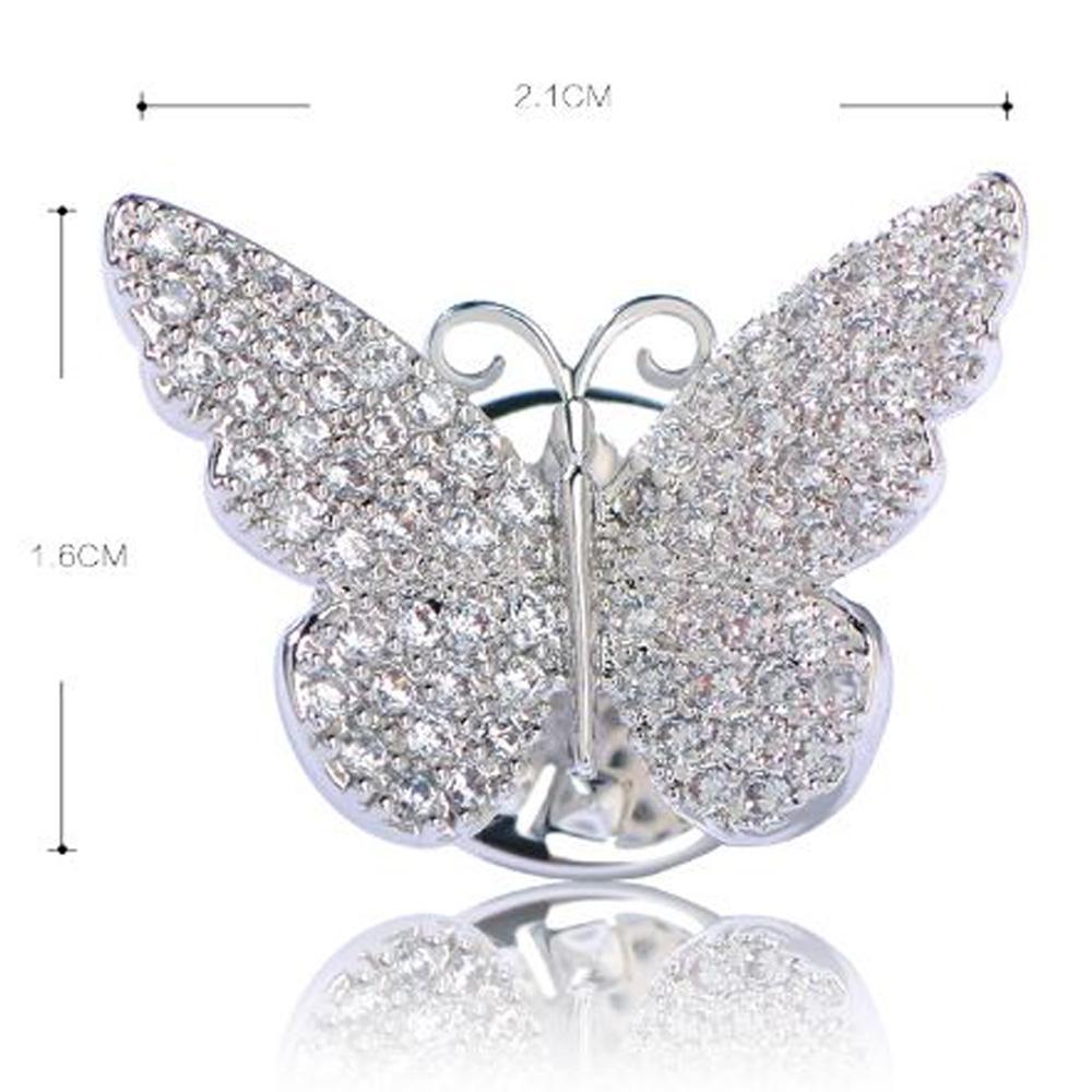 khaista butterfly pin brooch ksbb98 s g image 6