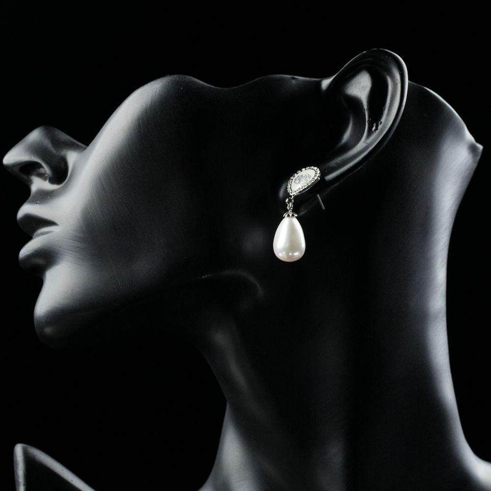 khaista designer pearl drop earrings kf0289 image 4