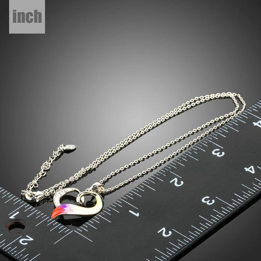 khaista forever love heart pendant necklace kn0194 image 4