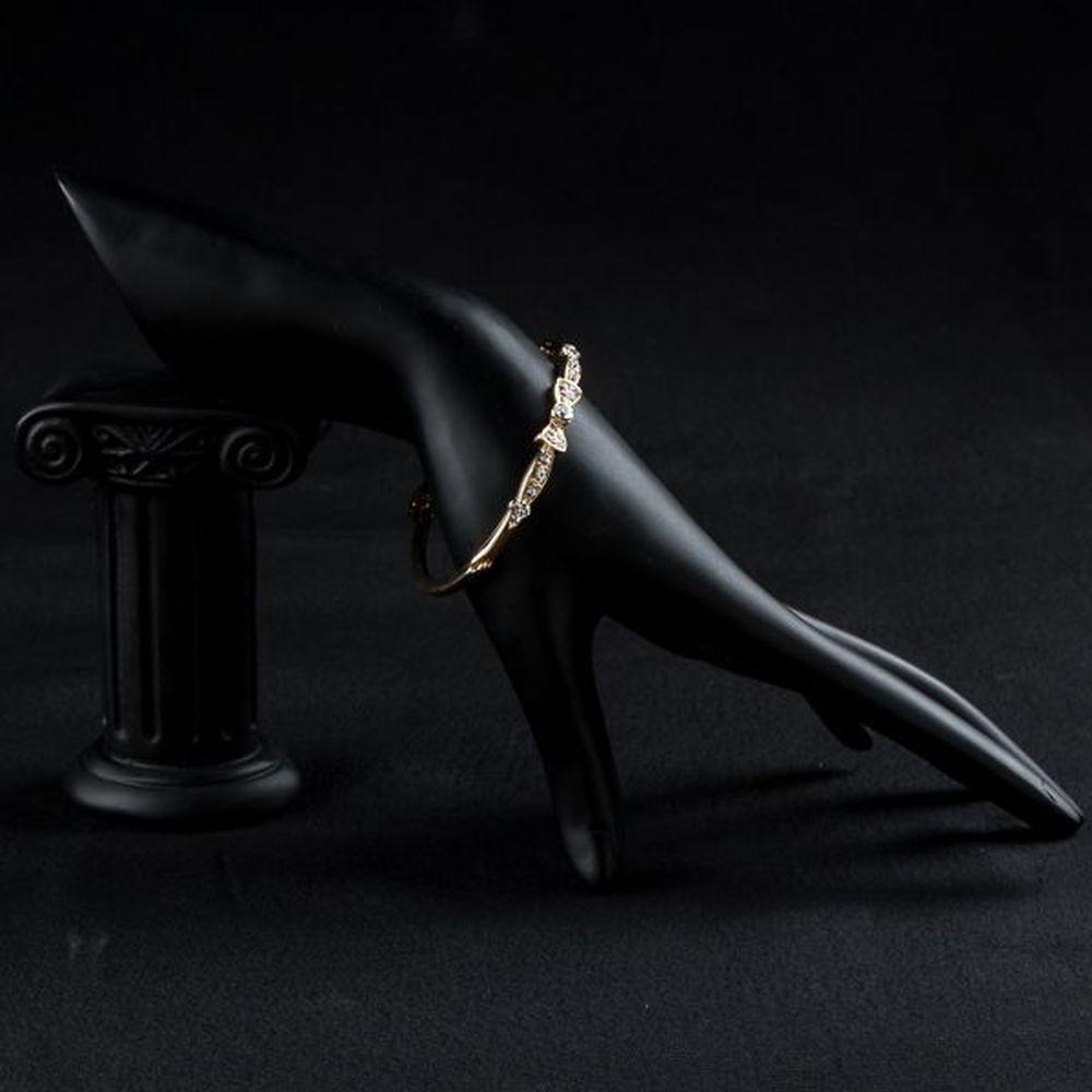 khaista gold plated bowknot bangle mbr0033 image 4