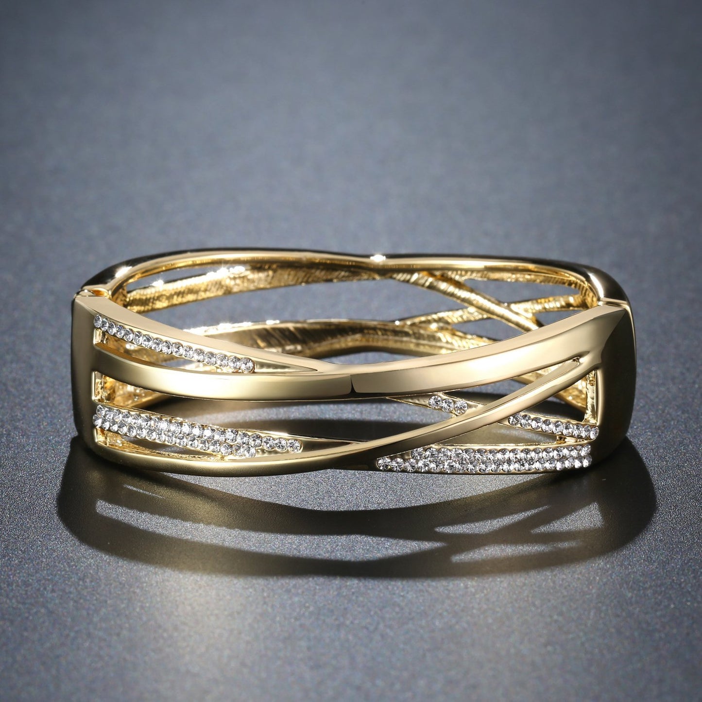 khaista golden reflexions bangle kbq0111 image 4