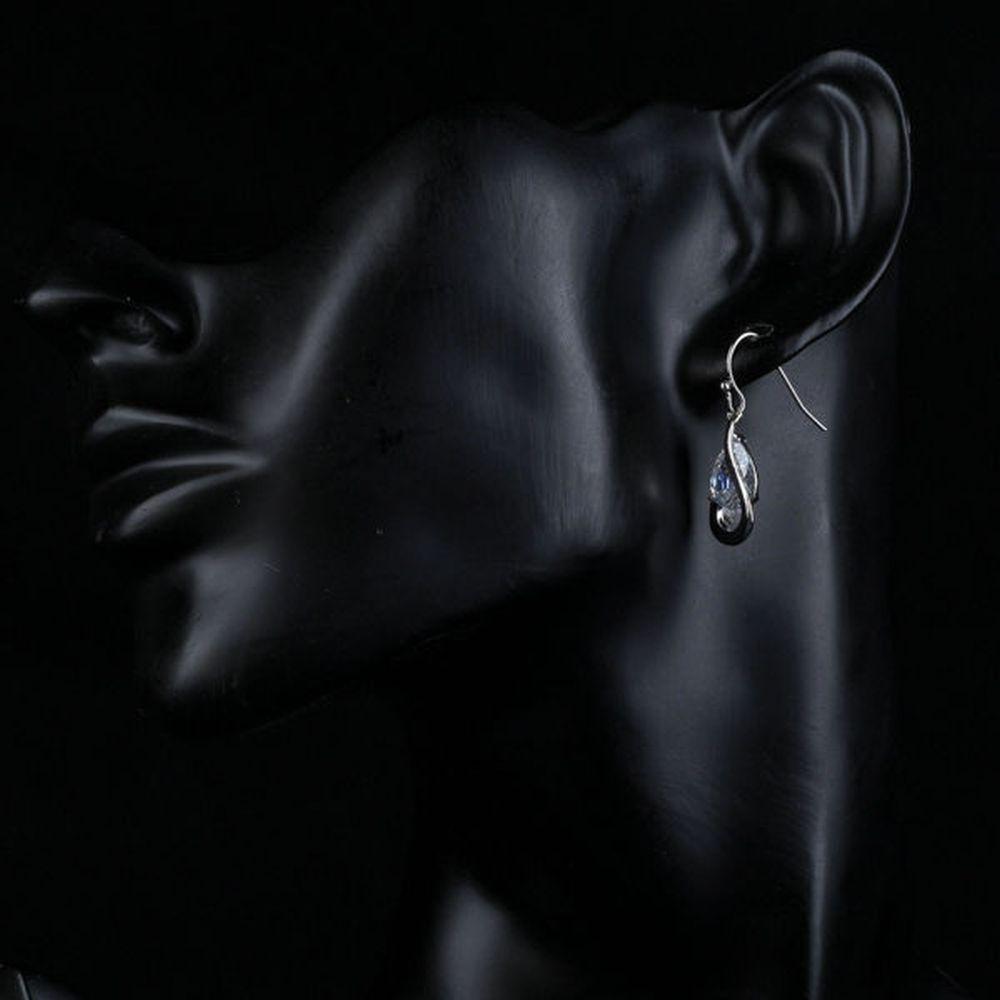 khaista hook design cubic zirconia drop earrings mje0154 image 4