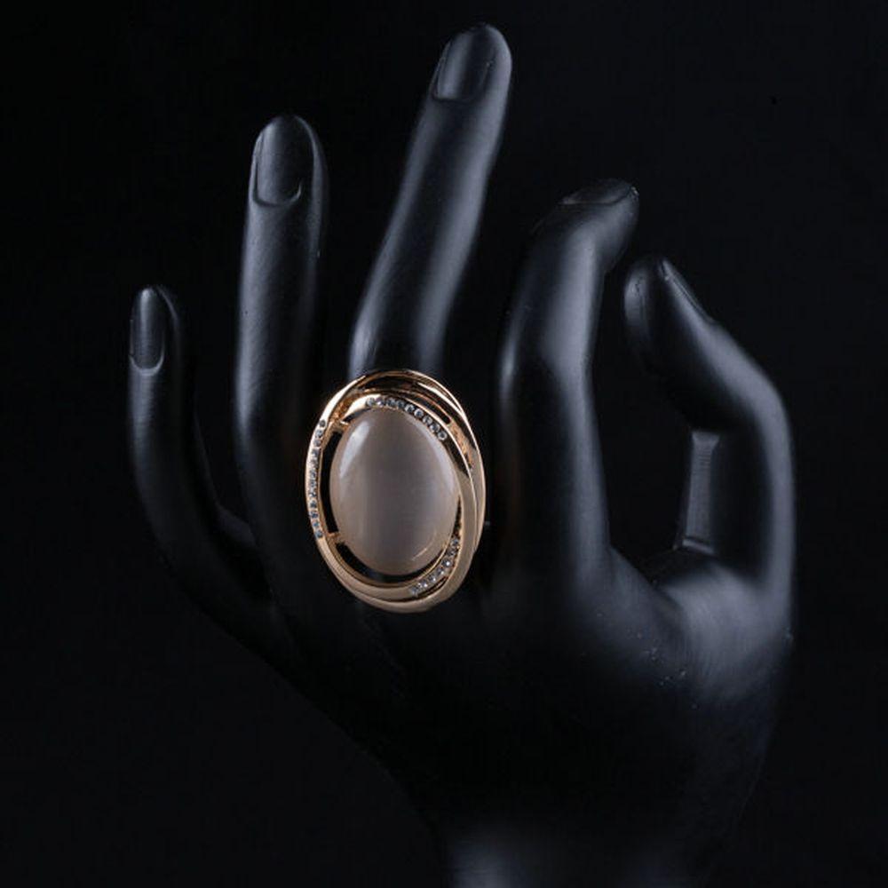 khaista lightweight egg shaped crystal ring mj0131 image 4