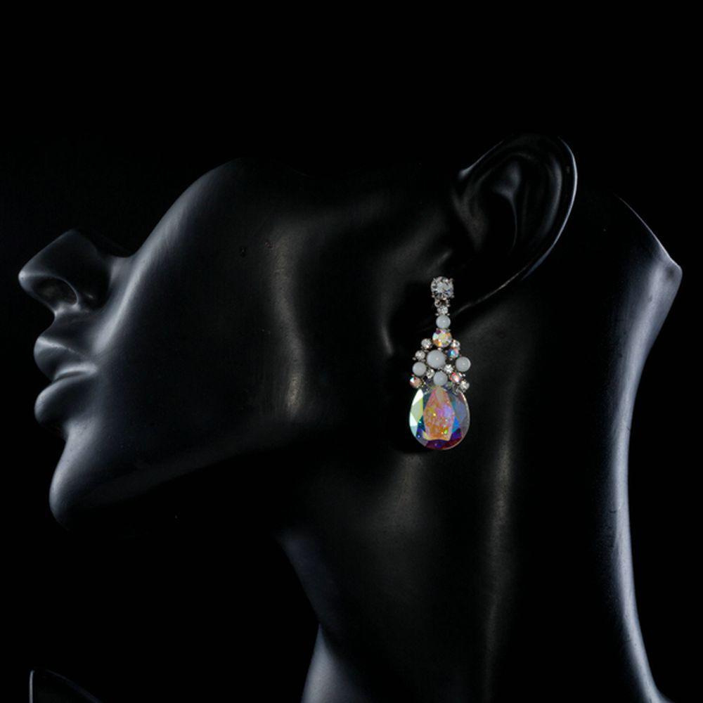 khaista limited edition big crystal drop earrings me0253 image 4