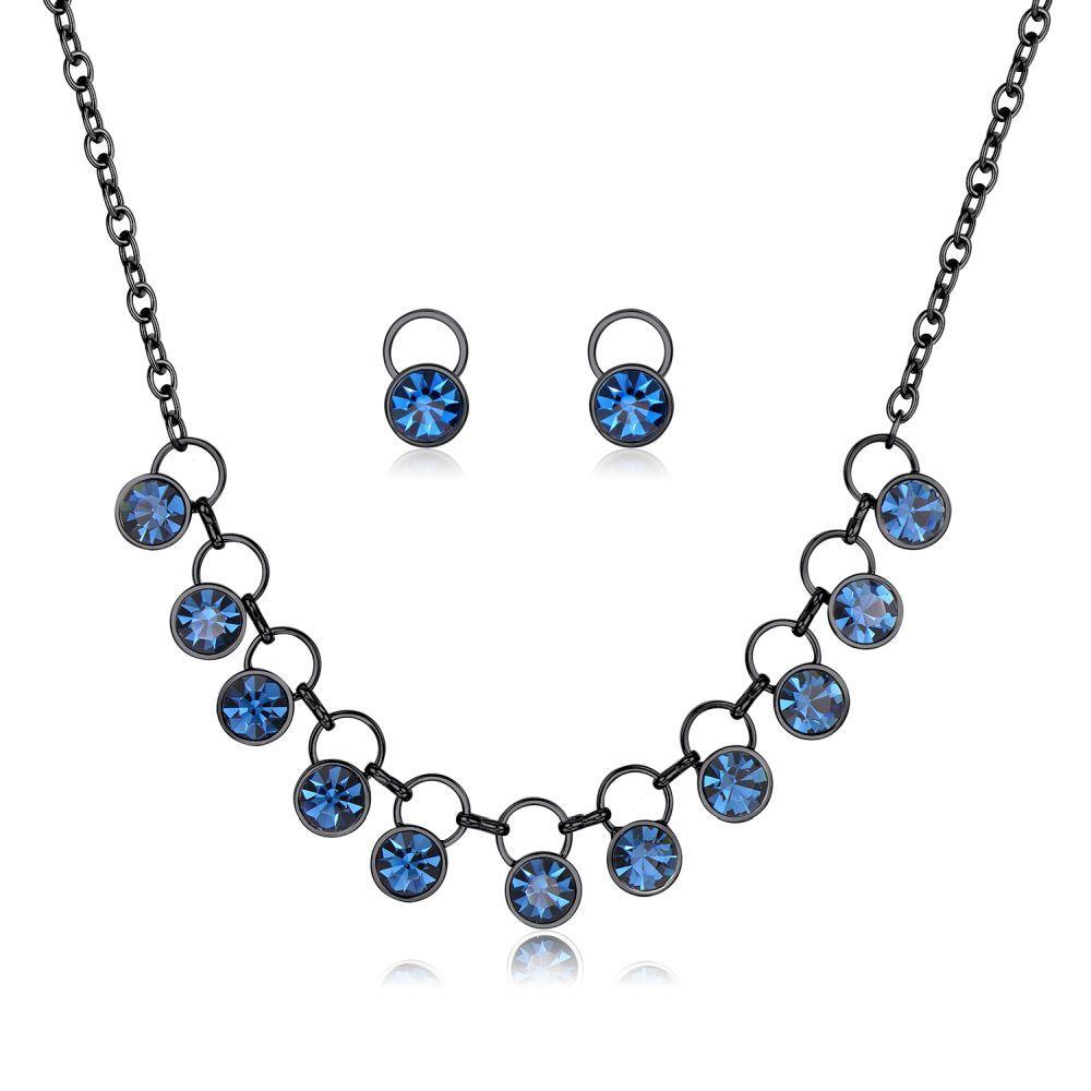 khaista ocean blue ancient jewellery set pr0263 image 5