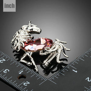 Running Horse Pin Brooch - KHAISTA Fashion Jewellery