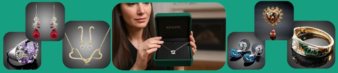 Beyond the Bouquet: Why Jewelry is the Heart’s True Language for Your 12th Anniversary - KHAISTA