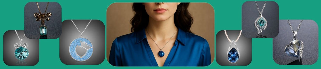 Blue Necklaces: A Radiant Focal Point for the Modern Woman - KHAISTA