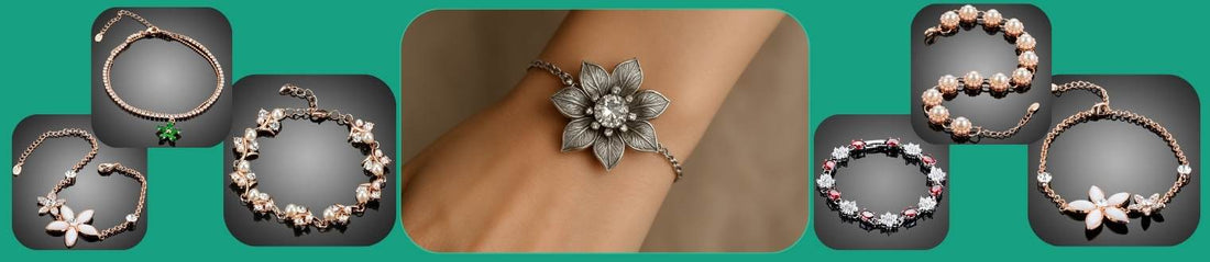 Flower Bracelets for Women: A Blooming Celebration of Feminine Grace - KHAISTA