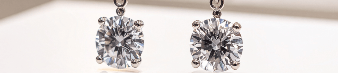 Get A Stylish Look With These Cubic Zirconia Material Drop Earrings - KHAISTA