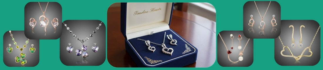 Heart Jewelry Sets: A Coordinated Celebration of Love and Radiant Style - KHAISTA