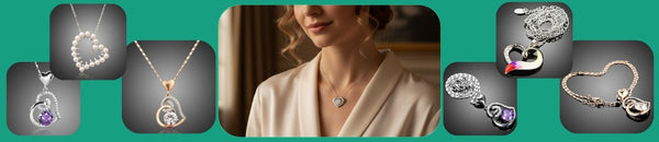 Heart Necklace: A Radiant Centerpiece of Love and Timeless Sophistication - KHAISTA