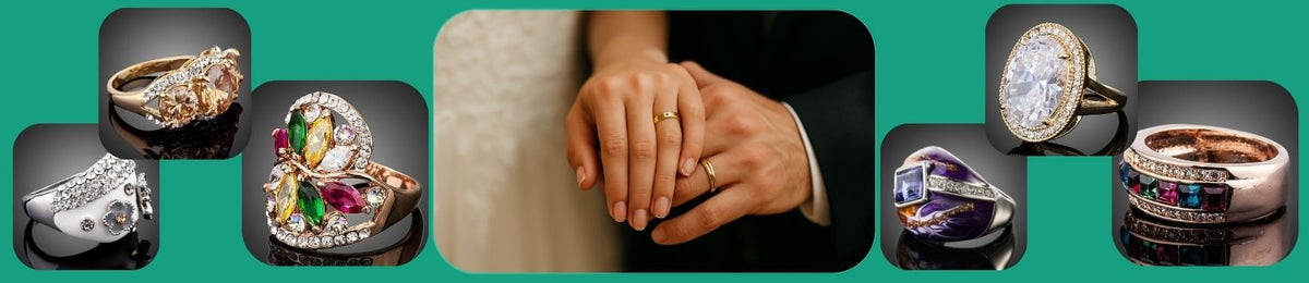 Matching Wedding Rings: The Harmonious Symbol of Two Lives Becoming One - KHAISTA