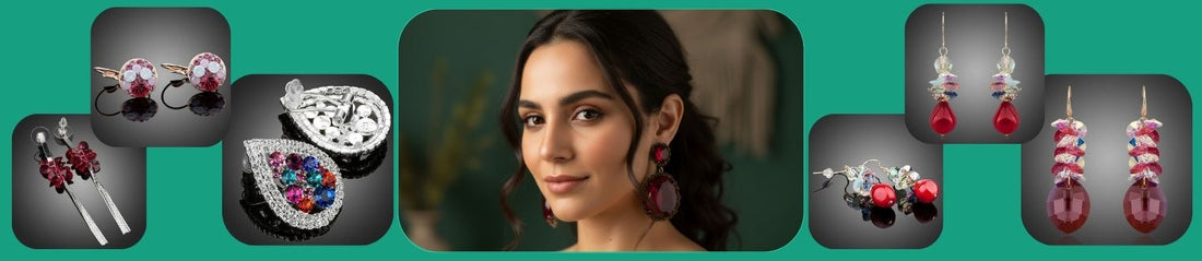 Red Earrings for Women: A Vibrant Frame of Elegance and Energy - KHAISTA