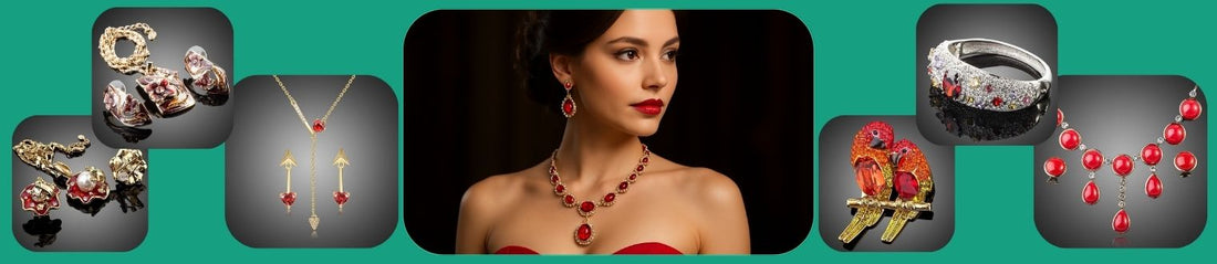 Red Jewellery Sets: The Ultimate Guide to Bold and Timeless Glamour - KHAISTA