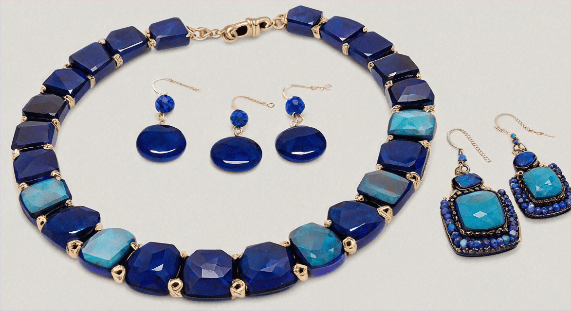 Elevate Your Look with Stunning Blue Jewellery Sets – KHAISTA