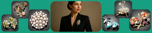 The Art of the Ensemble: Why a Matching Brooch for a Woman is the Ultimate Style Statement - KHAISTA