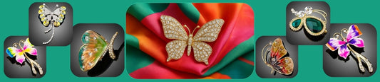 The Return of the Butterfly Brooch: Why This Whimsical Accessory is a Style Essential - KHAISTA
