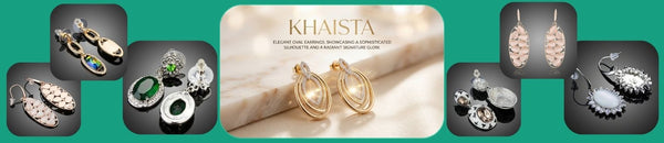 The Silhouette of Sophistication: Why Oval Earrings Are the Editorial Choice for Timeless Style - KHAISTA