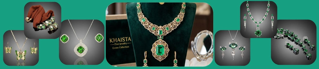 The Verdant Set: Why Green Jewelry Sets are the Editorial Secret to a Cohesive Identity - KHAISTA