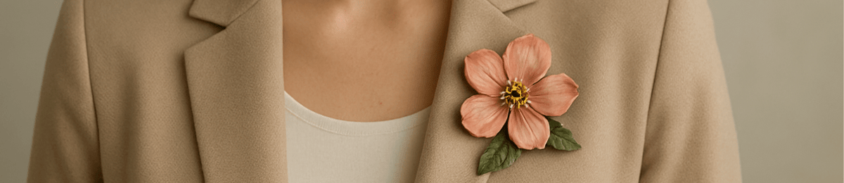 Why a Flower Pin Brooch is the Timeless Accessory You Need Now
