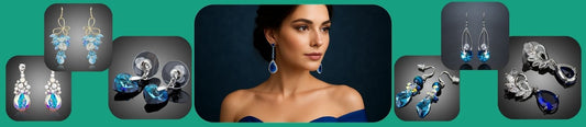 Why Long Blue Drop Earrings are the Ultimate Statement for Effortless Glamour - KHAISTA