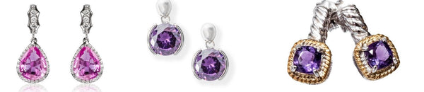Why Purple Earrings are the Royal Essential Your Jewelry Box Needs - KHAISTA
