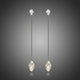 AAA Cubic Zirconia Marquise Dangle Earrings