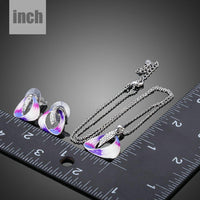 Painted stud pendant detail by Khaista