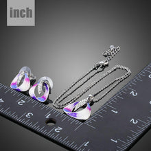 Load image into Gallery viewer, Acrylic Jewellery Set (Stud Earrings + Necklace) - KHAISTA Fashion Jewellery
