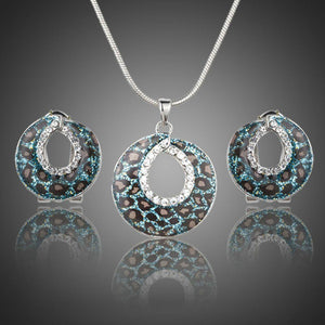 Animal Print Jewelry (Clip Earrings + Necklace Set) - KHAISTA Fashion Jewellery