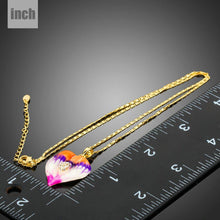 Load image into Gallery viewer, Artistic Heart Long Chain Pendant Necklace KPN0212 - KHAISTA Fashion Jewellery
