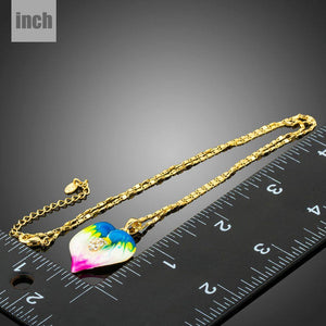 Artistic Heart Pendant Necklace KPN0208 - KHAISTA Fashion Jewellery