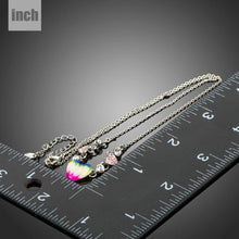 Load image into Gallery viewer, Artistic Heart Shape Pendant Necklace KPN0226 - KHAISTA Fashion Jewellery

