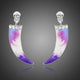 Artistic Crystal Drop Earrings