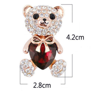 Baby Panda Brooch - KHAISTA Fashion Jewellery