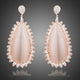 Large Opal Waterdrop Earrings
