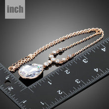Load image into Gallery viewer, Big Water Drop Pendant Necklace - KHAISTA Fashion Jewellery
