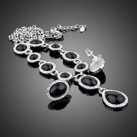 Close-up of black crystals on Khaista set