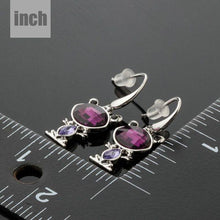Load image into Gallery viewer, Black Eye Frog Drop Earring -KPE0086 - KHAISTA Fashion Jewellery
