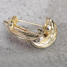 Load image into Gallery viewer, Boat Sail Brooch Pin - KHAISTA Fashion Jewellery
