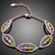 Budding Flower Crystal Bracelet