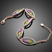 Load image into Gallery viewer, Budding Flower Crystal Bracelet - KHAISTA Fashion Jewellery
