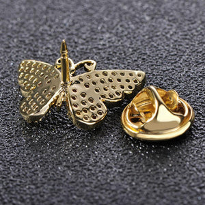 Butterfly Pin Brooch - KHAISTA Fashion Jewellery