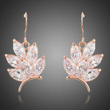 Load image into Gallery viewer, Butterfly Shaped Cubic Zirconia Drop Earrings - KHAISTA Fashion Jewellery
