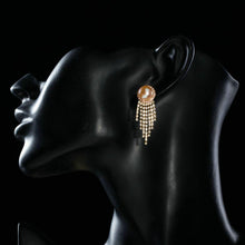 Load image into Gallery viewer, Claw Chain Pearl Earrings - KHAISTA Fashion Jewellery
