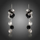 Cluster Crystal Drop Earrings