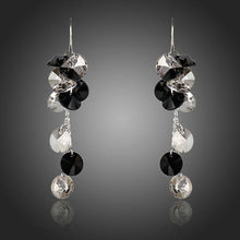 Load image into Gallery viewer, Cluster Crystal Drop Earrings - KHAISTA Fashion Jewellery
