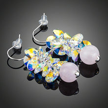 Load image into Gallery viewer, Cluster Gradient Bunch Drop Earrings - KHAISTA Fashion Jewellery
