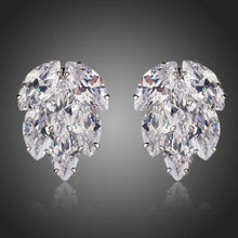 Load image into Gallery viewer, Coupled Cubic Zirconia Cluster Stud Earrings - KHAISTA Fashion Jewellery
